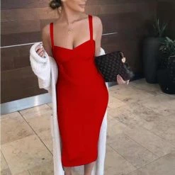 LORETA Baby Red Angel Dress Clothing