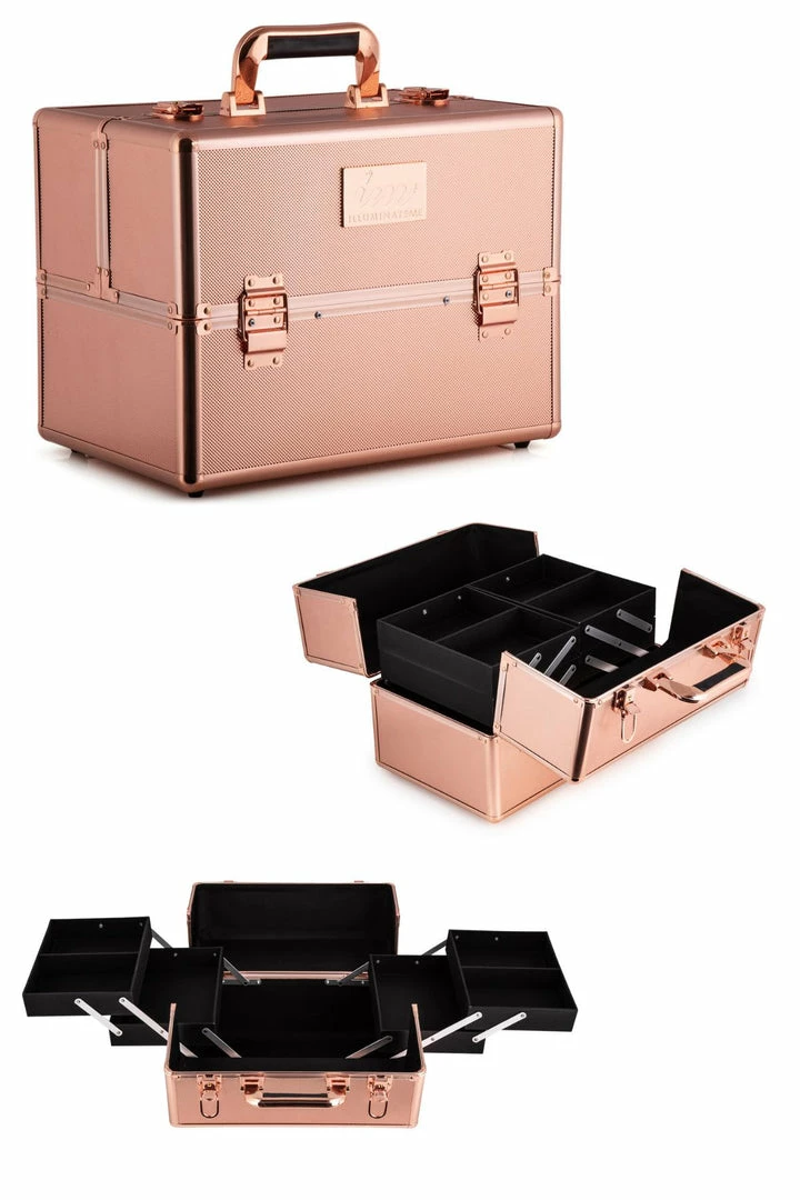 LORETA Beauty Case - Rose Gold 24HR OVERNIGHT COLLECTION 3 LORETA Beauty Case - Rose Gold 24HR OVERNIGHT COLLECTION