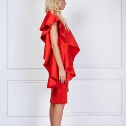 LORETA Lorenzo Dress | Red Clothing