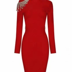 LORETA Clothing Crystal Fuchsia (Red)