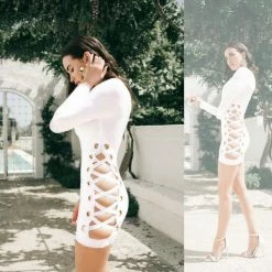 LORETA Clothing Twisted Dress 18 LORETA Clothing Twisted Dress