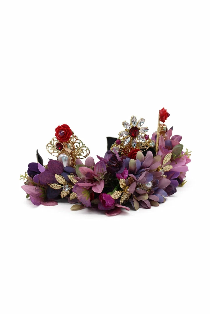 LORETA 24HR OVERNIGHT COLLECTION Violet Headpiece 4 LORETA 24HR OVERNIGHT COLLECTION Violet Headpiece