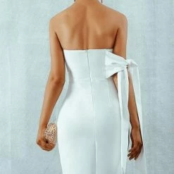 LORETA Baby Face Dress - White