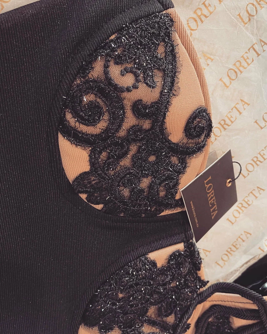 LORETA Natalia Dress (Black) (PRE-ORDER) Clothing 5 LORETA Natalia Dress (Black) (PRE-ORDER) Clothing