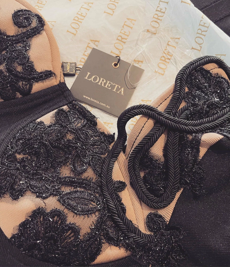 LORETA Natalia Dress (Black) (PRE-ORDER) Clothing 4 LORETA Natalia Dress (Black) (PRE-ORDER) Clothing