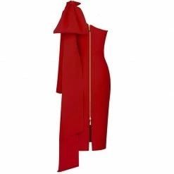 LORETA Red Bow Dress (PRE-ORDER)