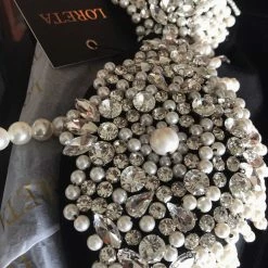 LORETA Helena Crystal Pearl Dress 11 LORETA Helena Crystal Pearl Dress