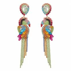 LORETA Flamingo Earrings (Rainbow) 24HR OVERNIGHT COLLECTION