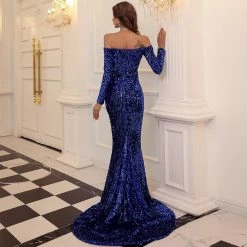 LORETA Leila Gown (Blue) Clothing