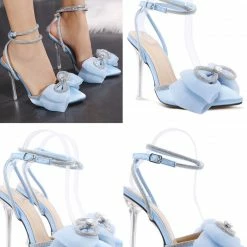 LORETA Sky Blue Pumps 24HR OVERNIGHT COLLECTION