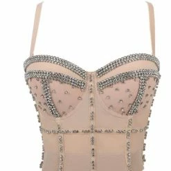 LORETA Cinderella Corset (Beige) Clothing