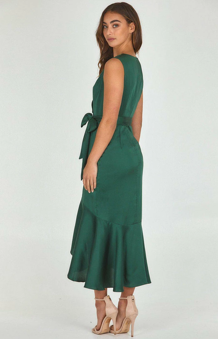 LORETA Clothing Midi Date Night Dress (Emerald) 7 LORETA Clothing Midi Date Night Dress (Emerald)
