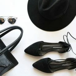 LORETA 24HR OVERNIGHT COLLECTION Jenna: Lace Up Flats