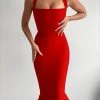 LORETA Penelopre Dress - Red (PRE-ORDER)