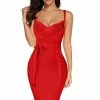 LORETA Isla Dress - Red Clothing