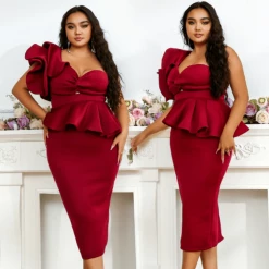 LORETA Clothing Sensation Dress (Cherry)