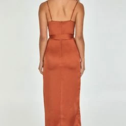 LORETA Clothing Whisper Silky Dress (Black)